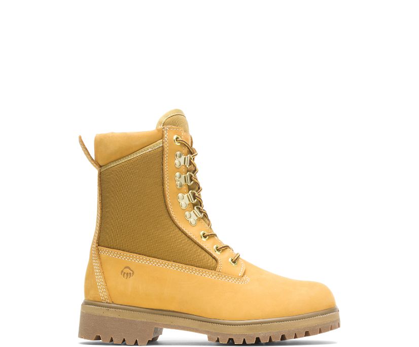 Bottes de Travail Wolverine Gold Panel Waterproof Insulated 8” Homme - Doré (JKX298451)